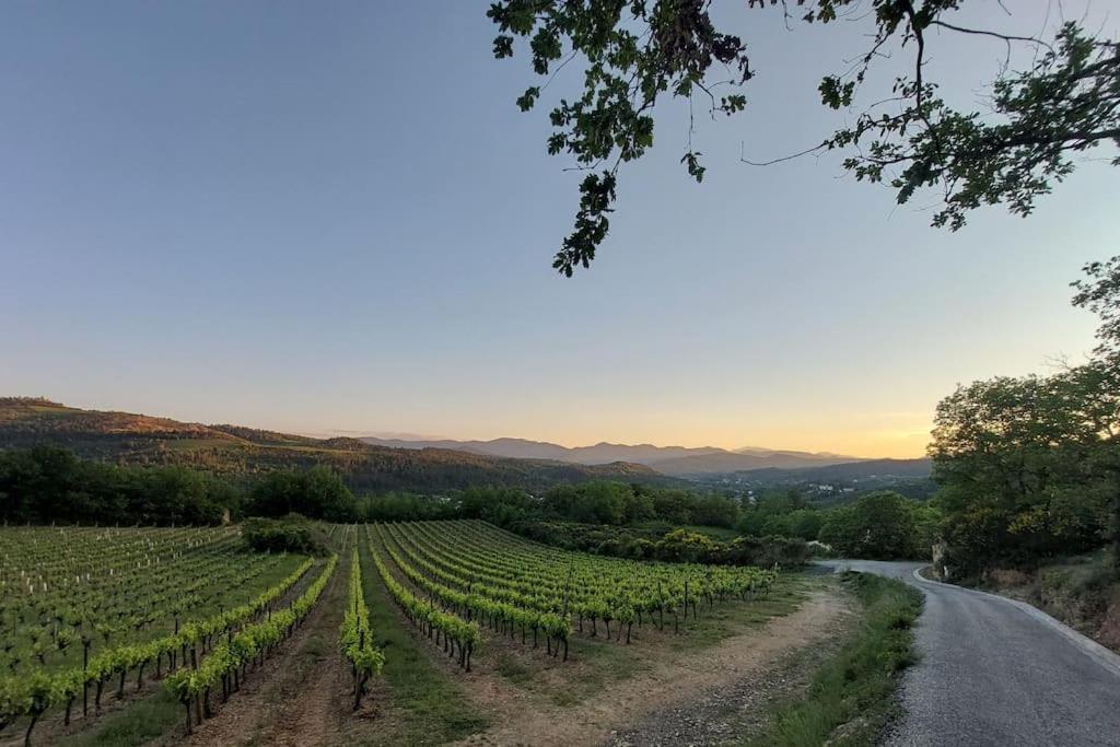 Vue De Rennes-Le-Chateau Couiza Esterno foto